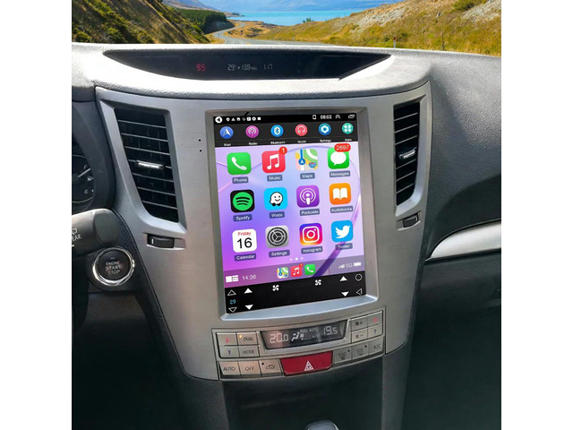 9.7' Car Stereo Upgrade Radio for Subaru Outback Legacy 2009 2010-2014 Wireless Carplay Android Auto,2+64G Android 15 Car Radio Head Unit IPS HD...