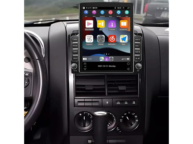9.7 inch Touchscreen Car Stereo Fit for Ford Explorer 2006-2010, Android 13 Double Din Car Radio with Carplay & Android Auto in-Dash Navigation BT...