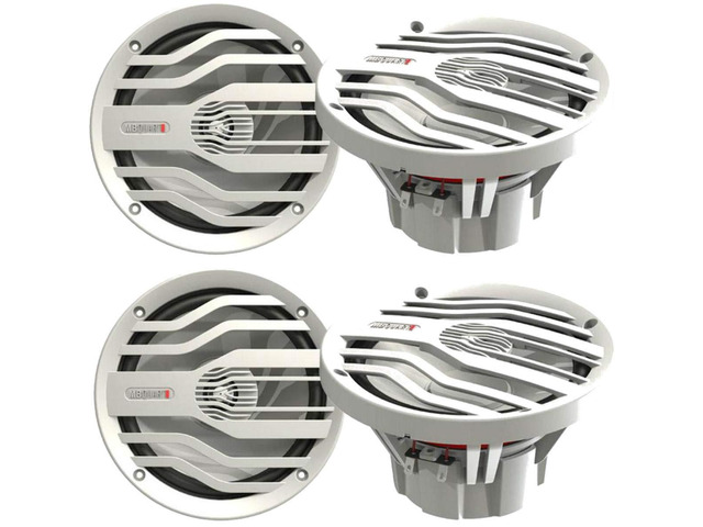 4 New NK2-116W 6.5' 120W 2-Way Coaxial Marine & Power Sports Speakers NK2-116W
