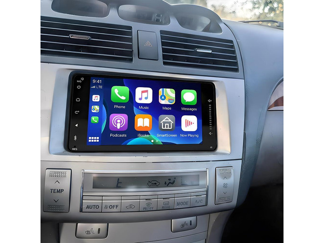 7 Android 14 Car Stereo for Toyota Solara 2004 2005 2006 2007 2008 Touch Screen Head Unit with Carplay Android Auto WiFi GPS Bluetooth AHD Backup...