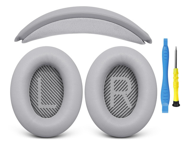 Replacement Kit for for Bose QC35 & QC35 ii (QuietComfort 35 II) Ear Pads Cushions + Headband, Extra Comfort, Repair Part, Easy DIY Installation...