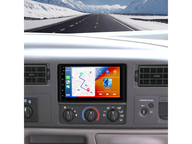 5G WiFi Car Stereo for Ford F-250 F-350 1998 1999 2000 2001 2002 2003 2004 with Wireless CarPlay Android Auto, 7inch Android 14 Touchscreen Stereo...