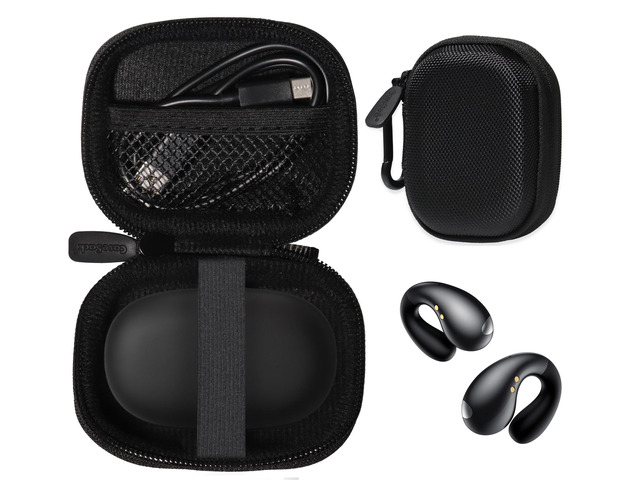 Case for Boytond Ultra Open-Ear-Earbuds Ergonomic Clip-On Earbuds (Black)