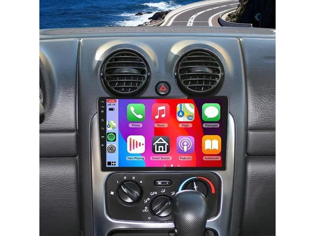 2+64G Double Din Car Stereo for Jeep Liberty 2002-2007 Radio Upgrade 10 inch Touch Screen Radio for Jeep Liberty Head Unit with Wireless Carplay...