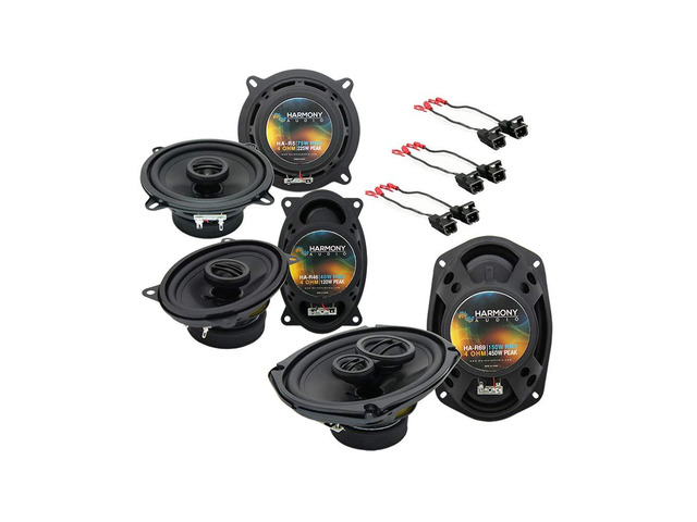 Speaker Replacement Package Fits Cadillac DeVille 1990-1995 Direct factory upgrade set, easy bolt-in install, clear full-range sound, revives...