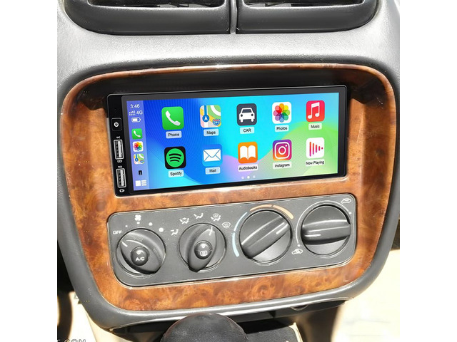 4+64G 6.86' Double Din Car Stereo Radio for Chrysler Sebring 1996-2000 Wireless CarPlay Android Auto Bluetooth Touchscreen Head Unit,Android 15...