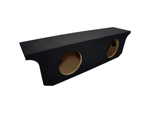 Dual 10' Loaded Sub Box 43C104 C10 Fits 2007-2018 Jeep Wrangler JK 4 Door Comp Series subwoofer and enclosure combo, custom-built for Unlimited...