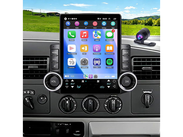 4+64G 9.7' Car Radio Stereo for Ford F250 F350 Super Duty 2005 2006-2013 9.7' Touch Screen Upgrade Head Unit w/ Wireless CarPlay & Android Auto...