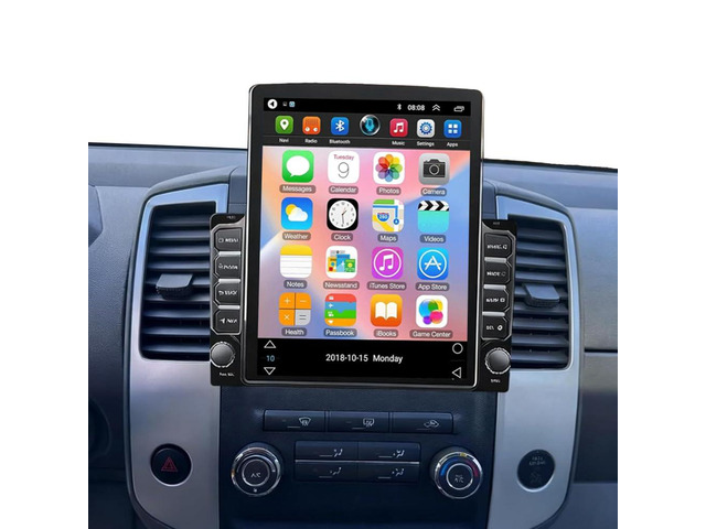 Double Din Car Stereo for Nissan Frontier 2015-2021 with Wireless Carplay Android 9.7 inch Vertical Touch Screen Radio for Frontier Head Unit GPS...