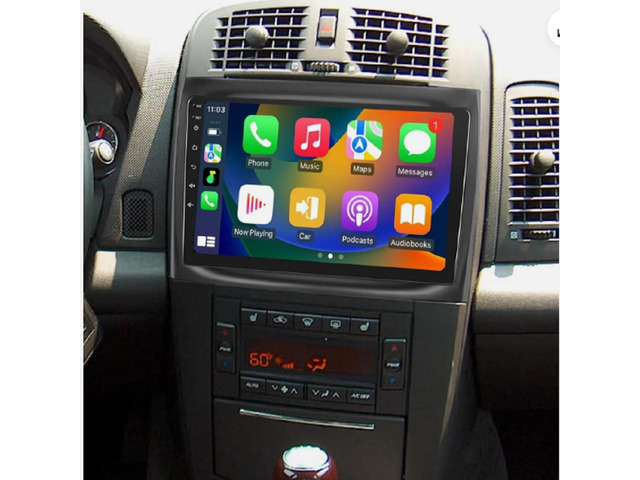 4+64G Car Radio Stereo for Cadillac CTS 2003-2007 SRX 2004-2009 with CarPlay Android Auto 10in Car Radio Receiver w/GPS Navigation Bluetooth AHD...