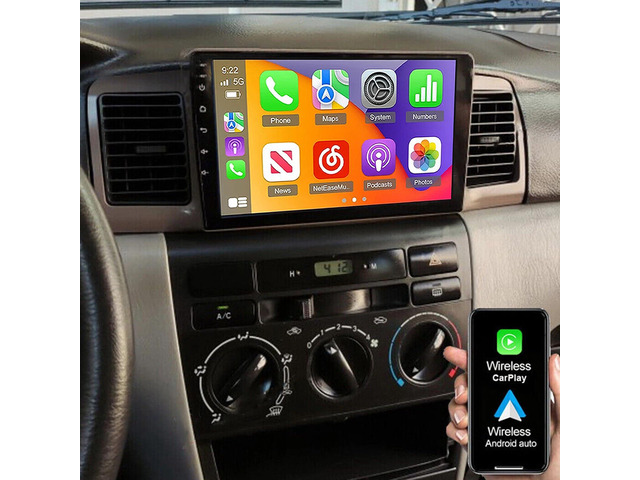 4+64G Car Stereo Upgrade for Toyota Venza 2008-2016, Android 13 Wireless CarPlay Stereo Screen with CarPlay Android Auto, 9 IPS Touchscreen Car...