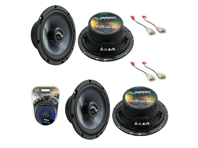 Fits Toyota Tundra 2003-2014 6.5' Speakers Amp and Amp Kit Rhythm Series 6.5 inch sound system, 4-Channel 800 Watt amplifier power, complete...