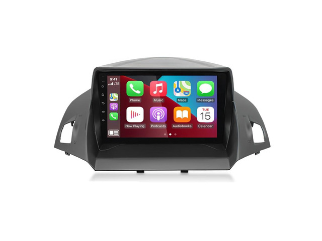 2+64G Double Din Car Radio for Ford Escape 2013 2014 2015-2019, 9 inch Touchscreen Car Stereo for Ford Kuga 2012-2018 with Wireless Carplay Android...