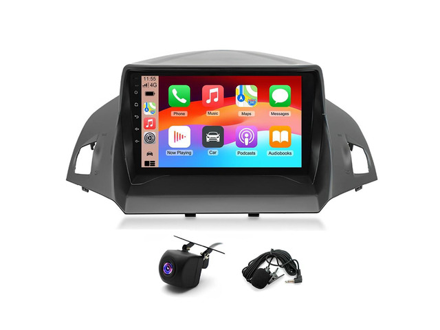 2+64G Double Din Car Stereo Radio for Ford Escape 2013-2016,9 inch Android 13 Touchscreen Car Radio with Wireless Carplay Android Auto GPS...