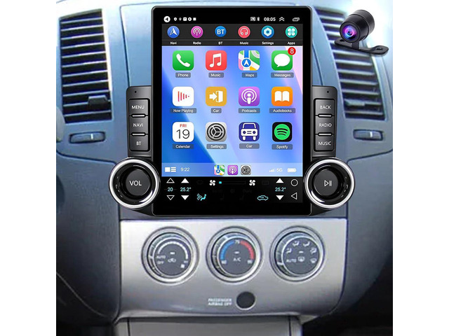 Android 15 Double Din 9.7' Car Radio Stereo for Nissan Altima 2005-2006 9.7' Touch Screen Upgrade Head Unit with Wireless CarPlay & Android Auto...