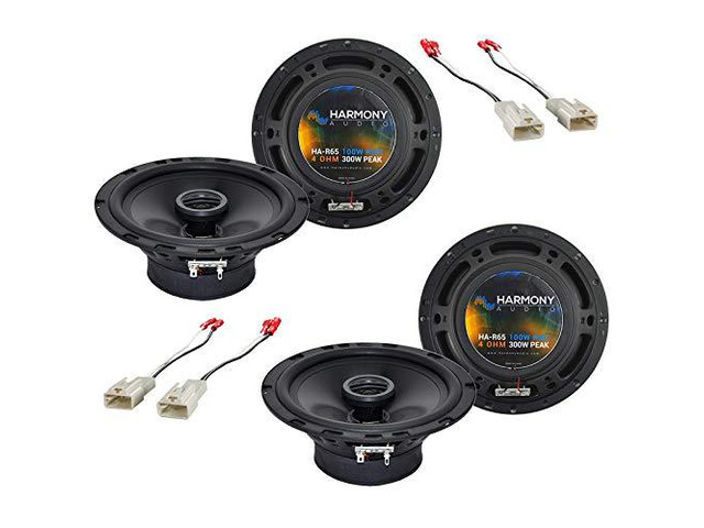 Fits Toyota Tundra 2003-2014 R65 Speaker Upgrade Package Rhythm Series sound, direct factory replacement, fuller clearer highs, simple drop-in...