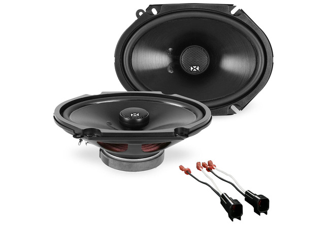 Factory Speaker Replacement Package for Ford F-Series 2005-2016 For select Ford, Mazda, and Lincoln Vehicles Includes 6x8 Coaxial Speakers,...