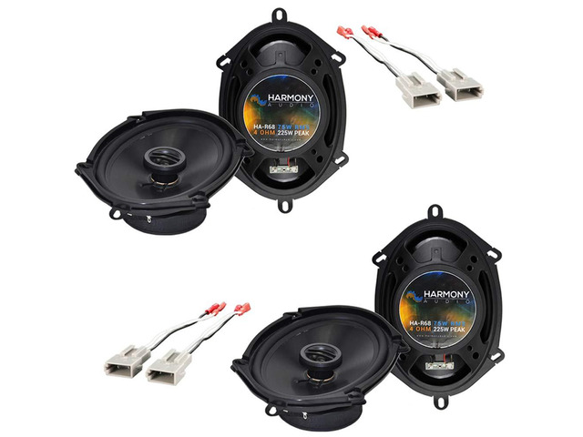 5x7 6x8 Replacement Speakers Fits 1997-1998 Ford F-250 F-350 Rhythm Series 225W truck door pair, factory sound upgrade, improved clarity, simple...