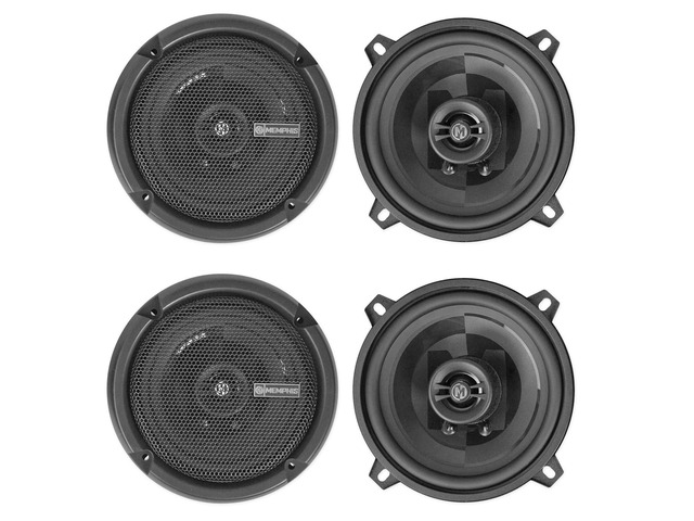(4) Audio PRX5 5.25' 60 Watt 2-Way Car Audio Speakers w/Pivot Tweeters