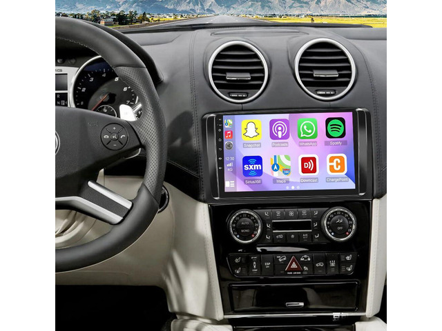 Car Radio for Mercedes Benz ML GL ML280 ML350 ML500 GL320 GL350 GL450 W164 X164 2005-2011 Stereo, 9 INCH Touch Screen Radio for Mercedes Benz ML GL...