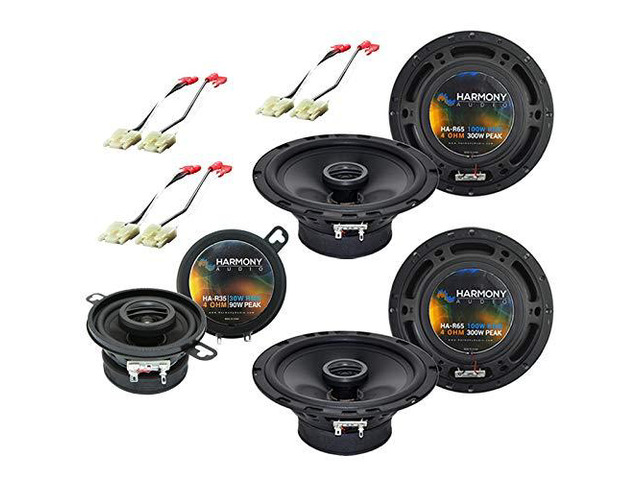 Speaker Replacement Kit Fits Jeep Grand Cherokee 1993-1995 6.5 inch and 3.5 inch drivers, 300 and 90 watt handling, ZJ chassis upgrade for 1994...