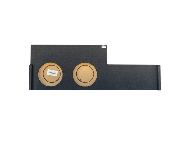 F150/F250/F350 Extended Cab 2017-2019 Dual 10' Downfire Subwoofer Enclosure