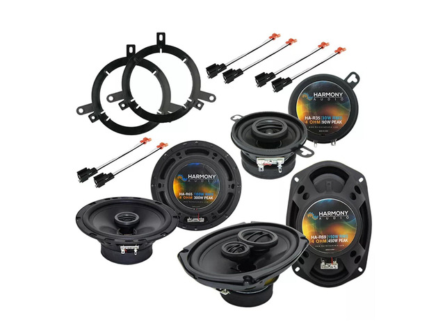 Replacement Car Speakers Fits 2002-2006 Dodge Neon R65 Factory sound system upgrade package, improved 2004 clarity, easy bolt-in install, budget...