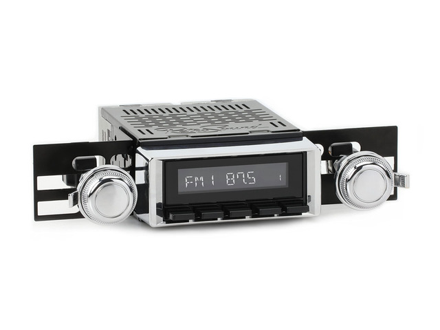 RetroRadio Compatible with 1968-72 Pontiac GTO Features Include Bluetooth, AUX, AM/FM LAB-M1-115-03-73PT