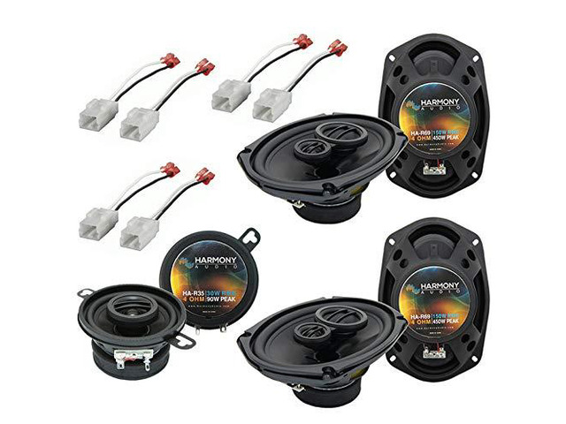 Replacement Speakers with Harness Fits 2005-2007 Dodge Magnum Direct factory upgrade kit, plug-in wiring included, restores clear sound, easy...