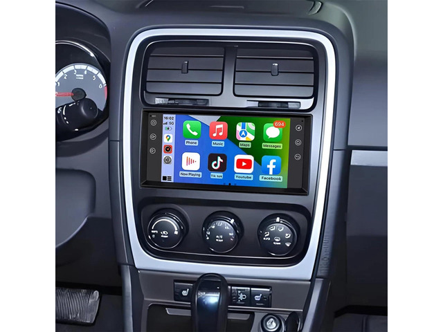 7 inch Touchscreen Car Stereo for Dodge Caliber 2006-2012, Android 13 Car Radio with Carplay & Android Auto GPS Navigation BT Mirror Link WiFi...