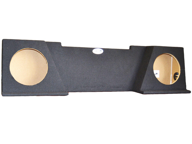 LCE-GC005/12D Chevy Silverado/GMC Sierra Extended Cab 2008-2013 Dual 12' Downfire Subwoofer Enclosure