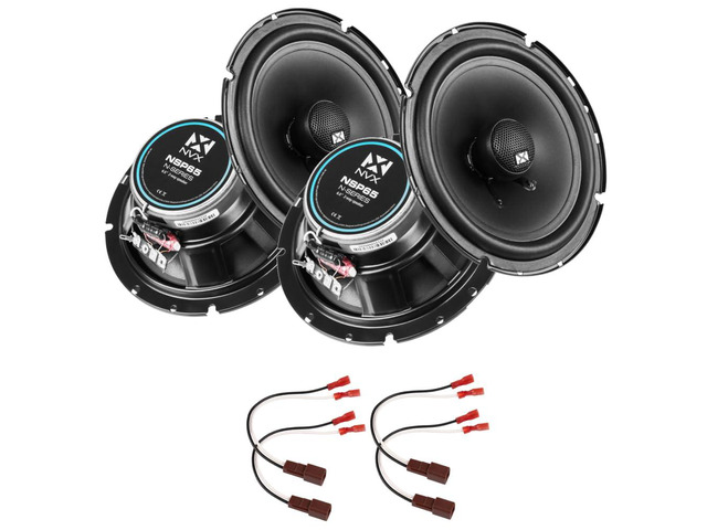 Complete Speaker Upgrade Kit for Nissan Pathfinder 1996-2000 Complete 6.5-inch Front and Rear 2-Way Coaxial Car Speaker Replacement Package with...