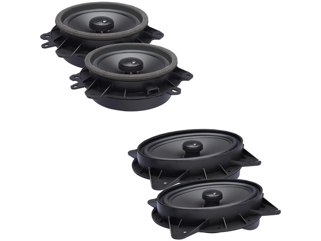 OE Series Direct Replacement Coaxial Speakers Compatible with Toyota Tundra Double & Access Cab 07-20