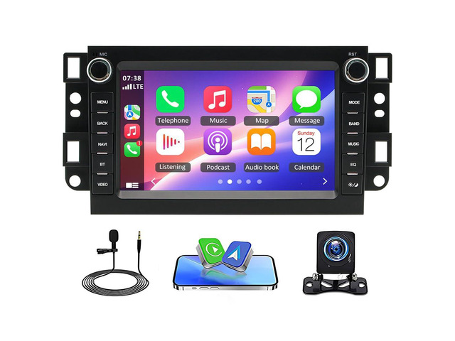 Car Stereo Radio Compatible for Nissan Frontier 2012 with Carplay Android Auto GPS Navigation 8.4in Touchscreen Car Radio Player with Bluetooth...