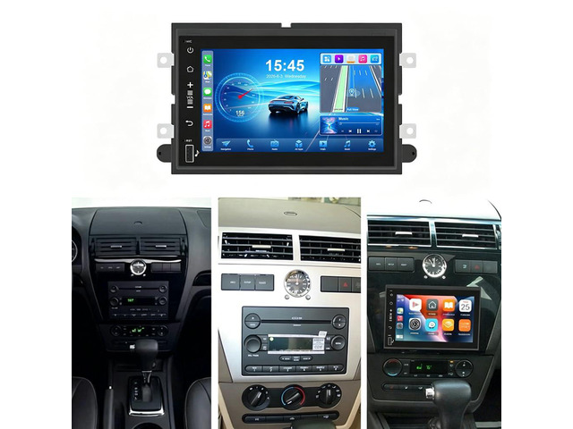 2+64G Car Radio for Ford Fusion Explorer 2006-2009, 7' Touch Screen Radio for Ford F150 2004-2008 Head Unit Focus 2004-2006, Edge 2007-2009 Mustang...