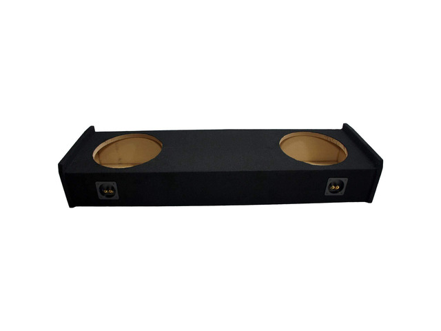 Dual 12' Sub Box Sealed Enclosure Fits 1997-1999 Ford F150 Ext Cab ASC Air-tight MDF shell, 12 inch subwoofer fit, durable charcoal carpet,...