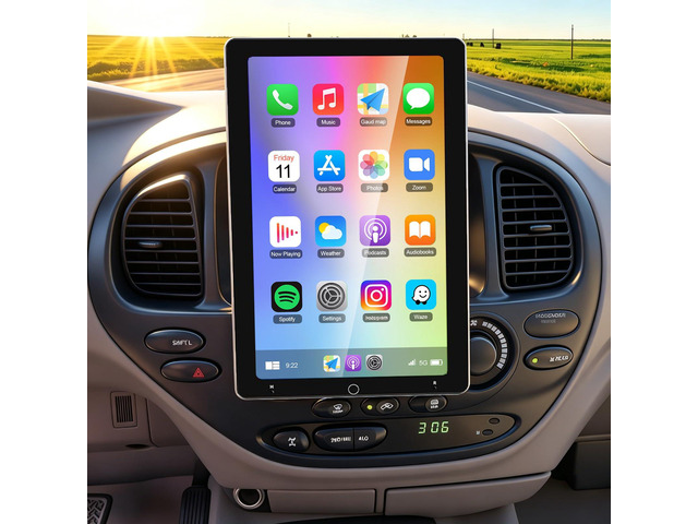 2+64G 10' Touchscreen Car Stereo Radio for Toyota Sequoia 2001-2007 Wireless CarPlay & Android Auto,Android 14, GPS Navi, SWC, FM, DSP,...