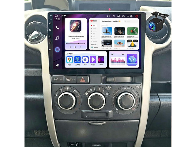 10.1' Double Din Car Radio Stereo Upgrade for Scion xB 2004 2005 2006 Android 15 4+64G HD Touchscreen,Carplay & Android Auto,GPS Wifi Bluetooth...