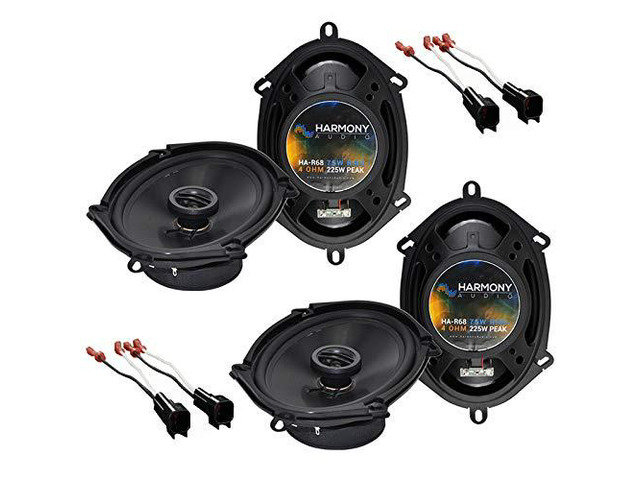 Fits Ford Freestar 2004-2007 R69 Speaker Replacement Package Easy upgrade swap for worn stock door drivers, 2005 fitment, fuller midrange, crisp...