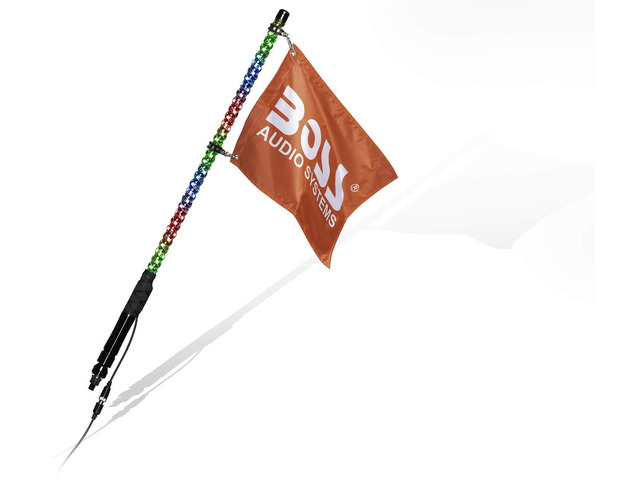 XP2 ATV Chasing LED Whip 24 inch, 360-degree RGB Illumination, Control App, IP67 Weatherproof Rated, Easy Installation