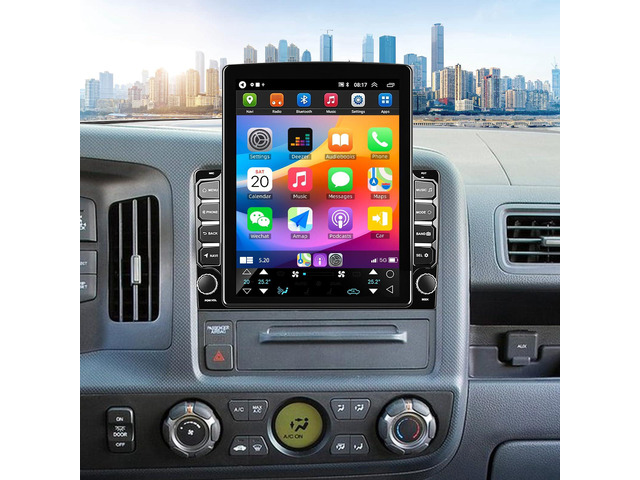 Car Stereo Radio for 2006-2014 Honda Ridgeline with Wireless Carplay & Android Auto,9.7 Inch Car Audio Receiver GPS Navigation Unit with Bluetooth...