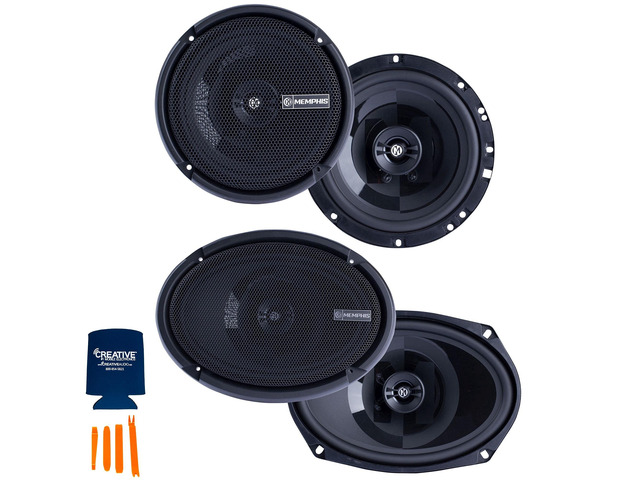 1 Pair of PRX60 6.75' Coaxial Speakers and 1 Pair PRX6902 6X9 Coaxial Power Reference Series Speakers