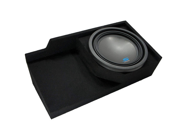 Alpine S-W12D4 Type S Single 12' Sub Box Fits 88-98 Chevy CK Ext Cab Complete extended truck package, 12 inch subwoofer preloaded and wired,...