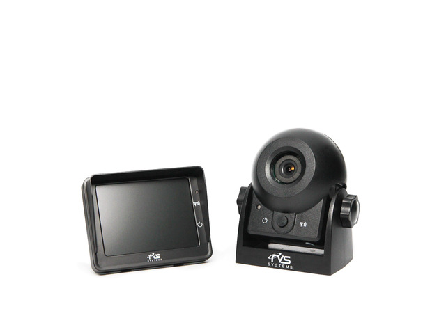 Wireless Magnetic Hitch Camera for Easy Hitching of Trailers, Travel Trailers and Fifth Wheels RVS-83112