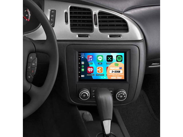 2 Din Car Stereo Upgrade Radio for Chevrolet Monte Carlo 2006-2007 Android 14 10.1' Touchscreen Wireless Carplay Android Auto GPS WiFi Bluetooth...