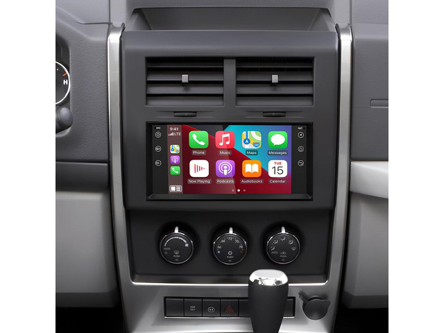 7'' Double Din Car Radio for Jeep Liberty 2008 2009 2010 2011 2012 Stereo Radio for Dodge Avenger 2008 2009-2014, IPS Touch Screen Receiver GPS...