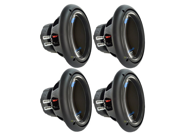 4 AC10D 10' 6000W Power Car Audio Subwoofers Power Subs Woofers