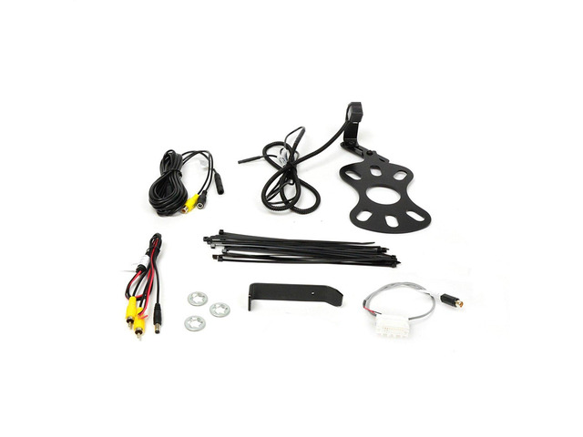 9002-8848 Rear Vision System with Adjustable Mount Camera for 2007-2018 Jeep Wrangler JK with an Aftermarket Display