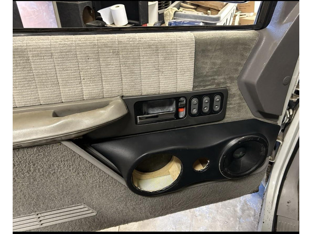 6.5 x2 Speaker Door pods Compatible with 90-94 Chevy GMC OBS Left and Right Pair Black