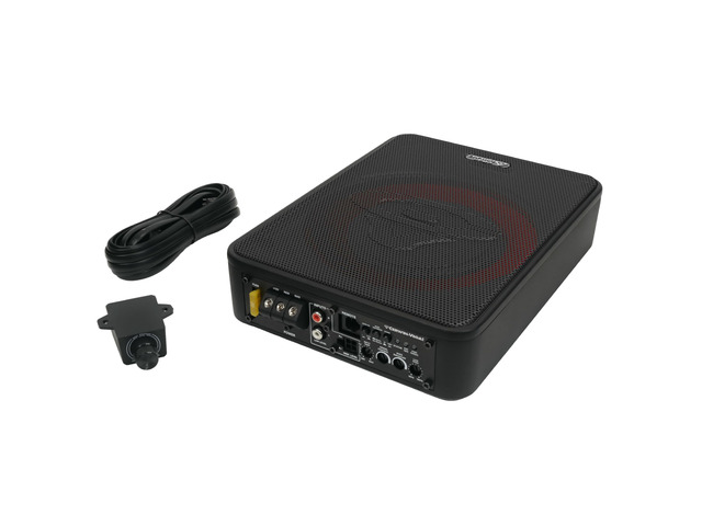VPASV8 8' 250W Under-Seat Powered Active Subwoofer with Control Knob